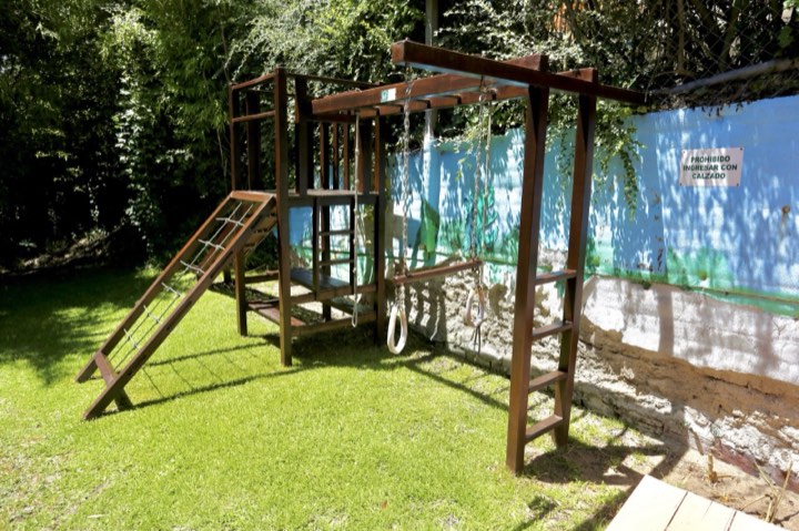 Mangrullo de madera de la plaza infantil – La Cascada, Valeria del Mar